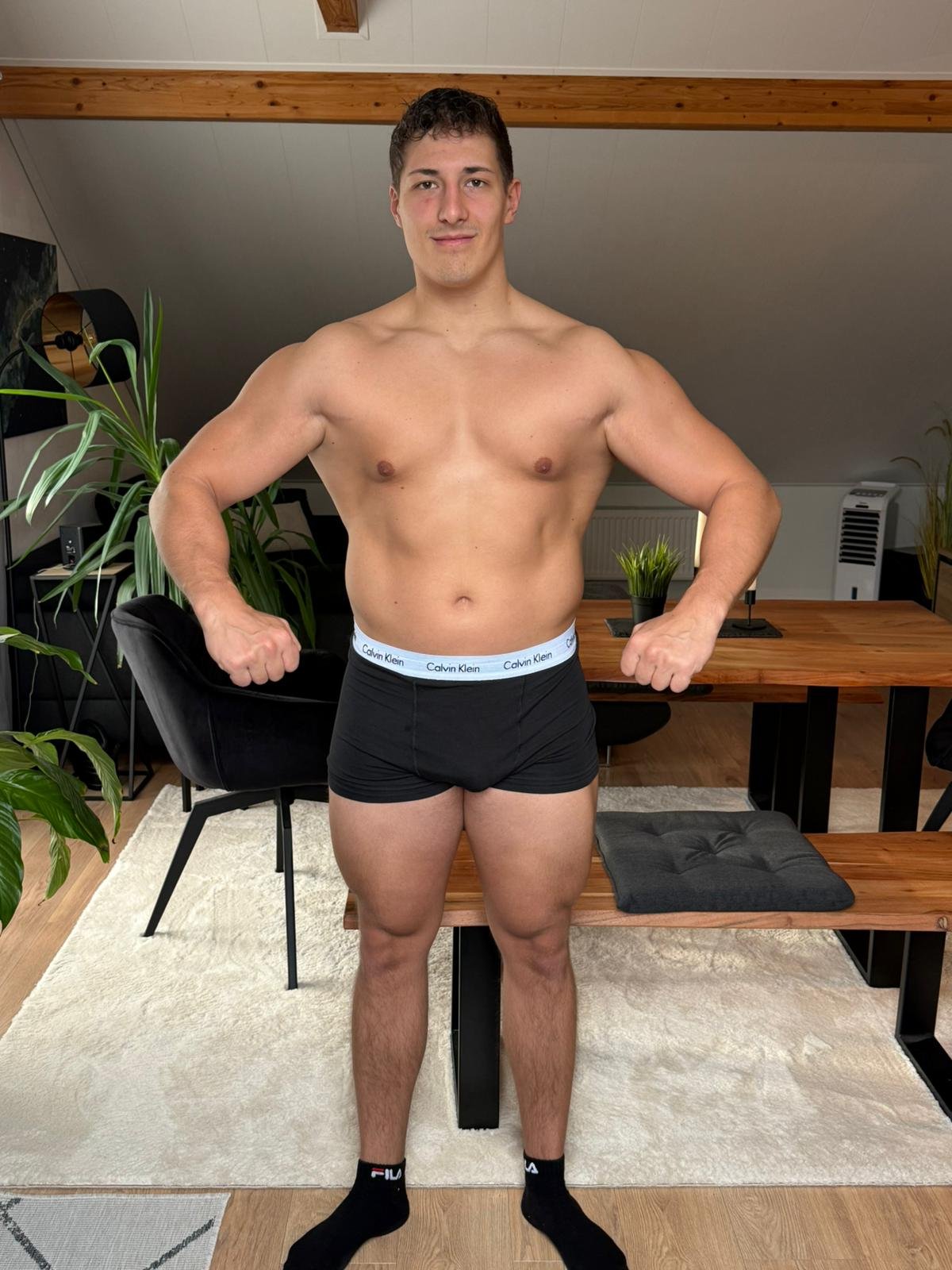 Marcel vorher